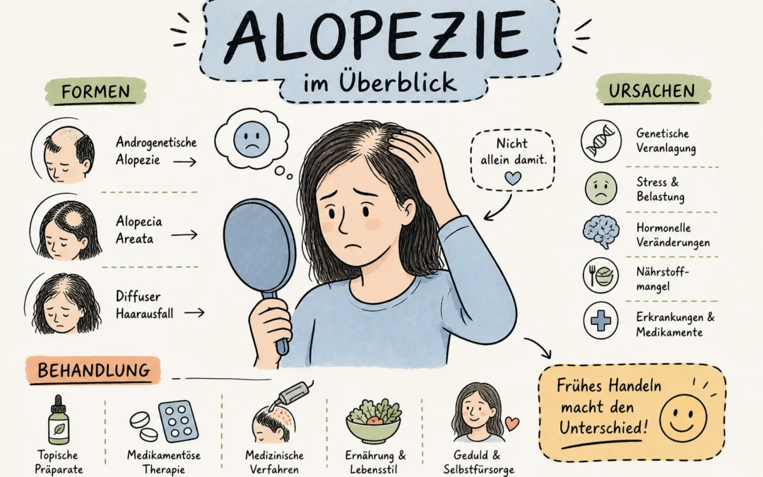 Alopezie: Formen, Ursachen und Behandlung im Überblick